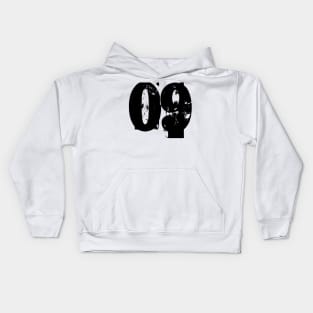 09 number Kids Hoodie